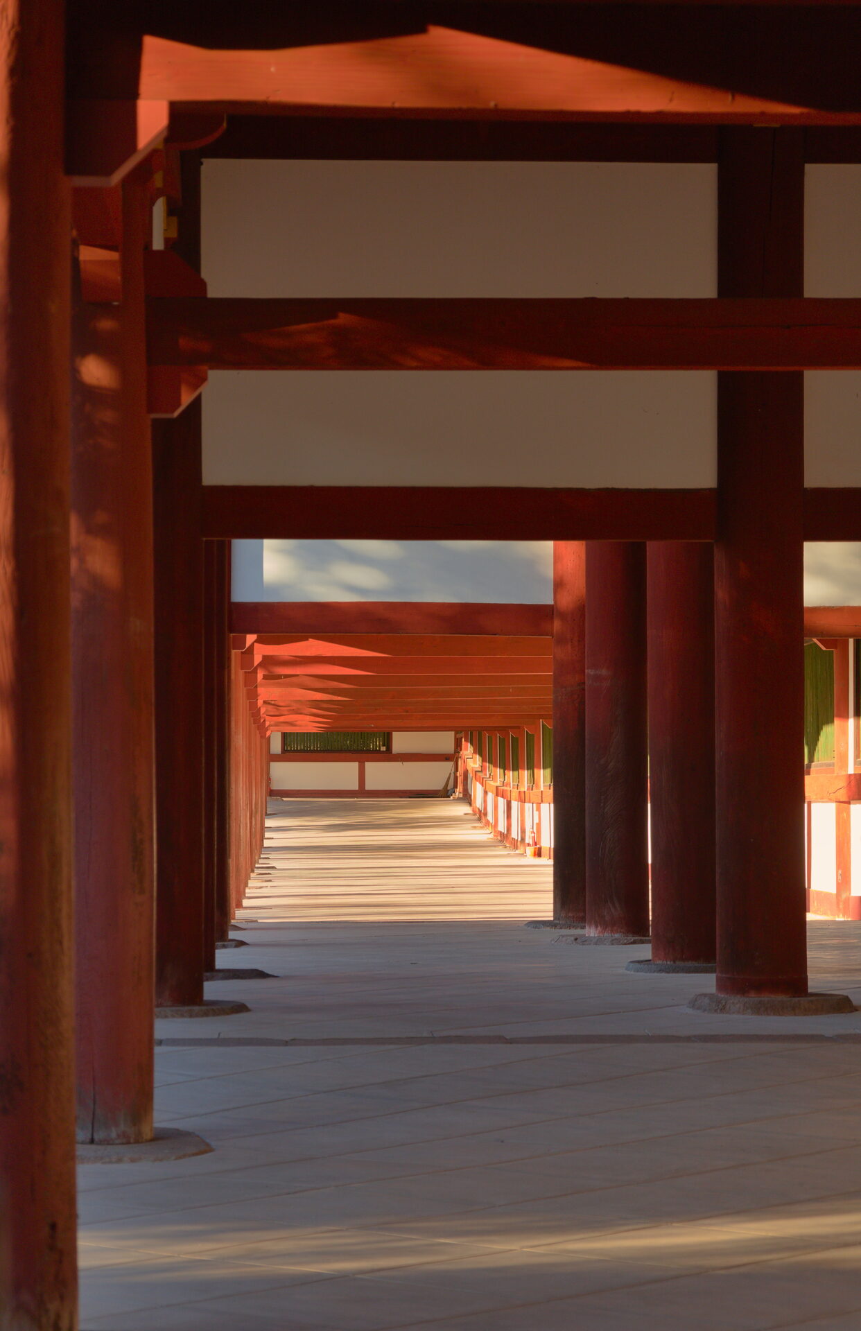 Nara Red Colonnade